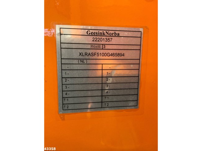 DAF  FAN XD 340 Geesink 22m³ Welvaarts weighing system (19)