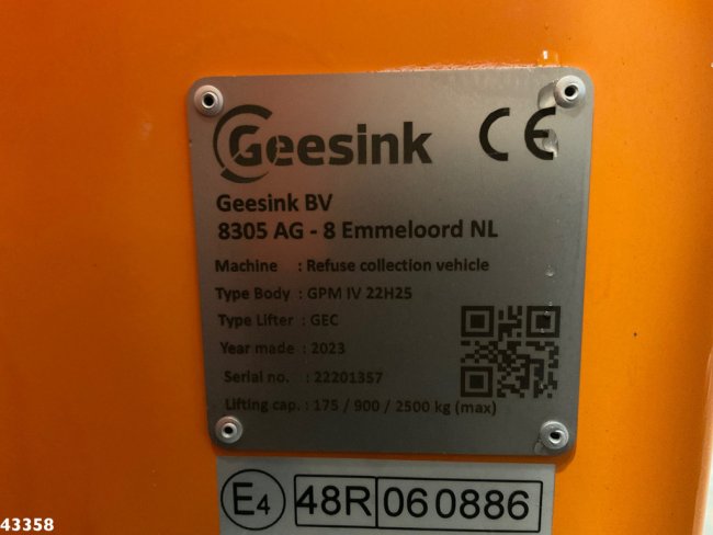 DAF  FAN XD 340 Geesink 22m³ Welvaarts weighing system (20)