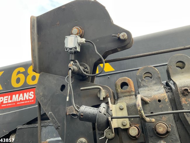 MAN  F2000 6x6 Full Steel Manual Palfinger 68 Tonmeter Dachdecker kran Just 54.133 km! (12)