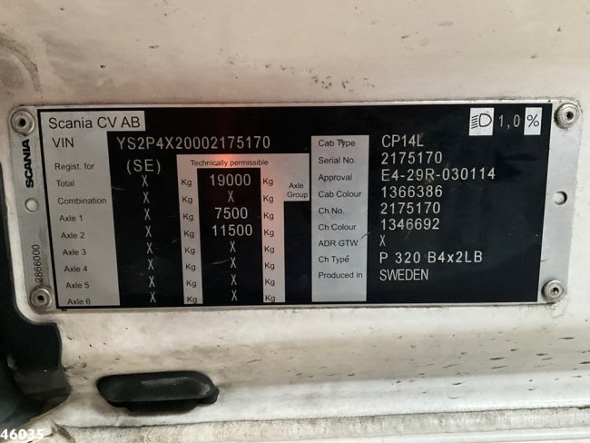 Scania  P 320 Euro 6 Zoeller 11 m³ Just 157.459 km! (19)