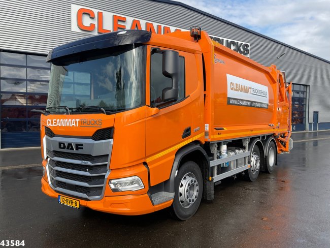 DAF  FAG XD 340 Geesink 20m³ GEC Welvaarts weegsysteem (1)