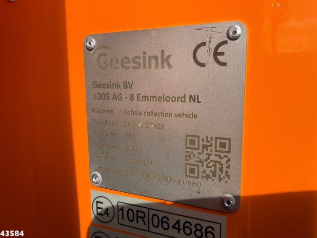 DAF  FAG XD 340 Geesink 20m³ GEC Welvaarts weegsysteem (21)