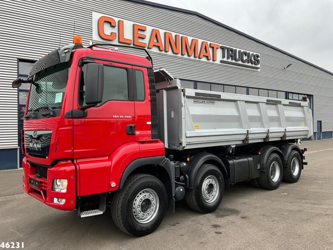 MAN  TGS 35.500 8x4 Full Steel Meiller 16m³ Kipper (1)