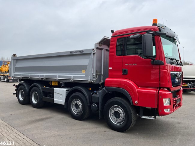 MAN  TGS 35.500 8x4 Full Steel Meiller 16m³ Kipper (7)