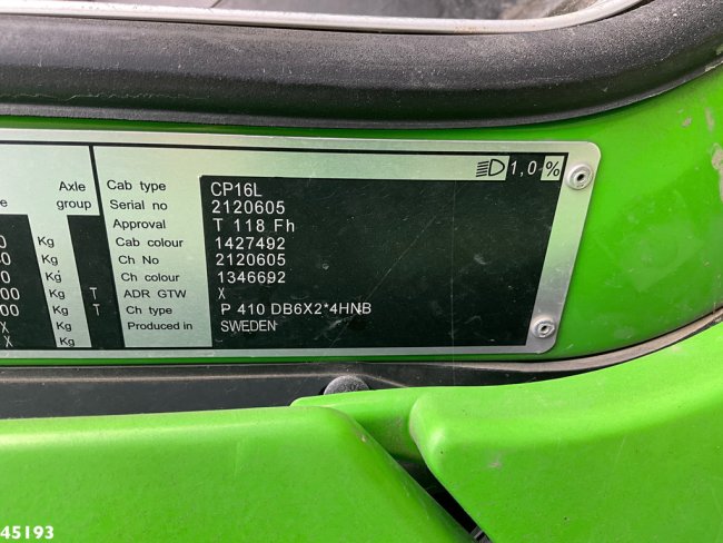 Scania  P410 Euro 6 Geesink / Norba MF300, 21m³ (21)