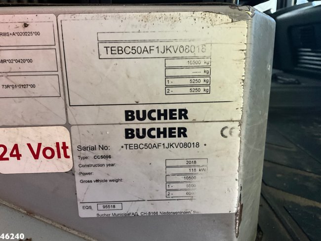 Bucher  CITYCAT 5006 XL Euro 6 with 3-rd brush (20)