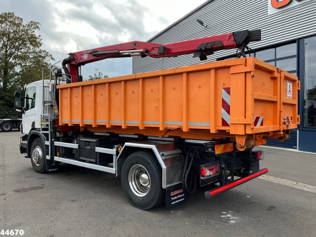 Scania  P 320 HMF 12 Tonmeter Z-kraan + Kipper 11m³ (5)