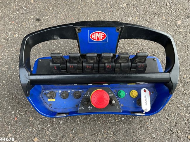 Scania  P 320 HMF 12 Tonmeter Z-kraan + Kipper 11m³ (12)