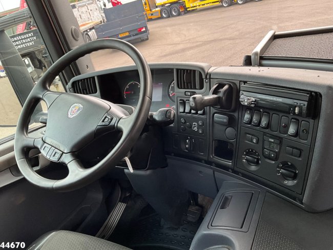 Scania  P 320 HMF 12 Tonmeter Z-kraan + Kipper 11m³ (13)