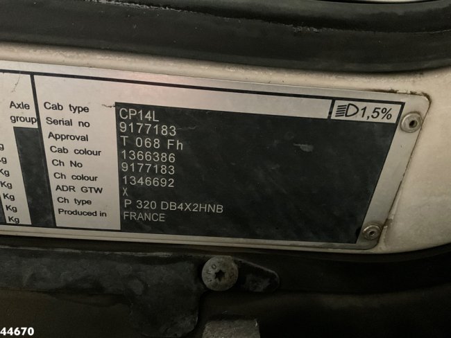 Scania  P 320 HMF 12 Tonmeter Z-kraan + Kipper 11m³ (21)