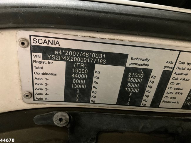 Scania  P 320 HMF 12 Tonmeter Z-kraan + Kipper 11m³ (22)