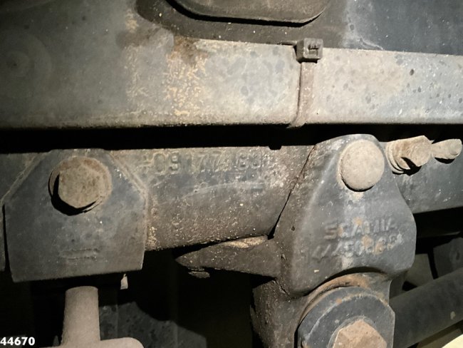 Scania  P 320 HMF 12 Tonmeter Z-kraan + Kipper 11m³ (23)