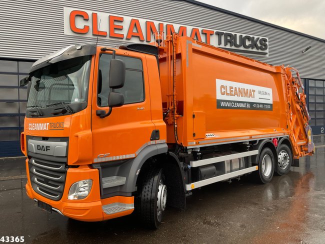 DAF  FAN CF 340 VDK 22m³ AE Weighing system (0)