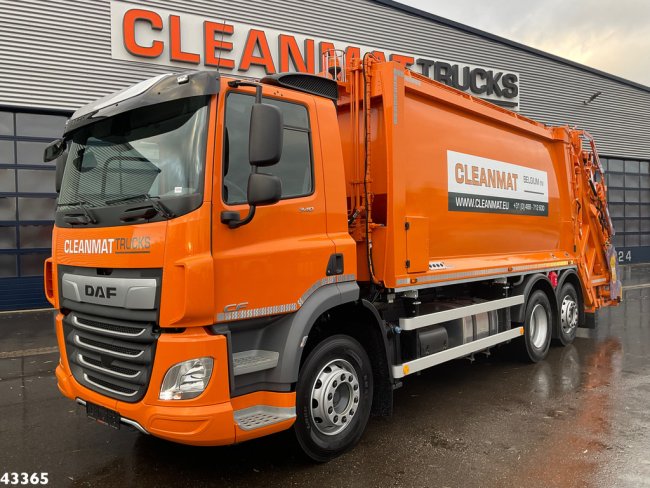 DAF  FAN CF 340 VDK 22m³ AE Weighing system (1)