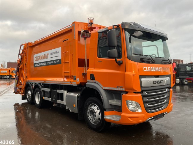 DAF  FAN CF 340 VDK 22m³ AE Weighing system (2)