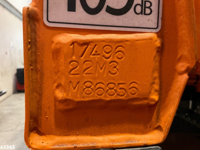 DAF  FAN CF 340 VDK 22m³ AE Weighing system (21)