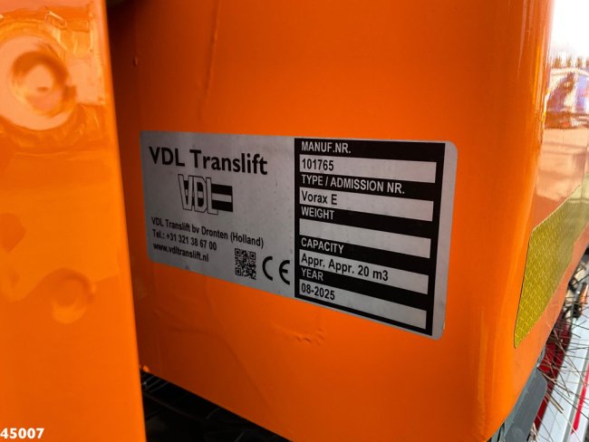 DAF  FAG XD 340 Euro 6 VDL VORAX 20m³ Welvaarts weegsysteem (10)