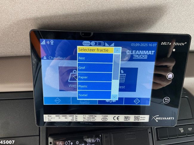 DAF  FAG XD 340 Euro 6 VDL VORAX 20m³ Welvaarts weegsysteem (17)