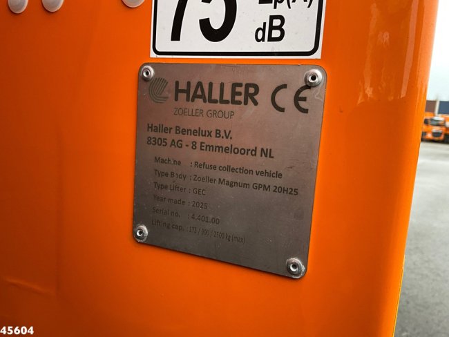 DAF  FAG XD 340 Euro 6 Geesink 20m³ Welvaarts weighing system (22)