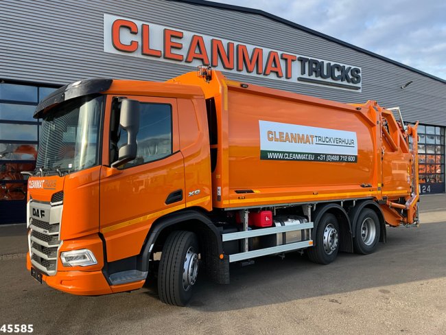 DAF  FAG XD 340 Euro 6 Geesink 20m³ Welvaarts weighing system (0)