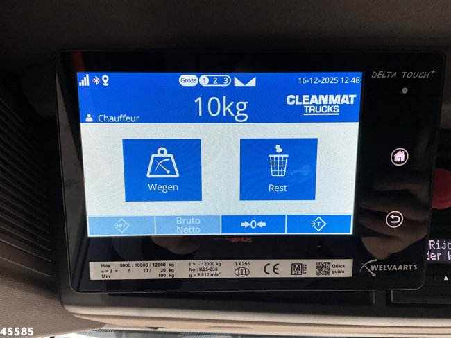 DAF  FAG XD 340 Euro 6 Geesink 20m³ Welvaarts weighing system (19)