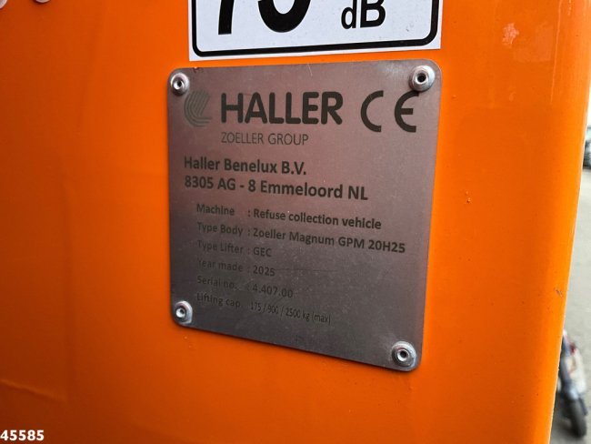 DAF  FAG XD 340 Euro 6 Geesink 20m³ Welvaarts weighing system (24)