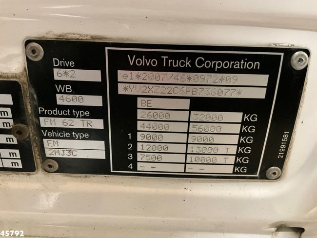 Volvo  FMX 410 6x2 Palfinger 34 Tonmeter laadkraan + Fly-Jib! (24)