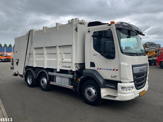 DAF  FAG LF 220 Euro 6 Haller 14m³ Just 122.382 km! (2)