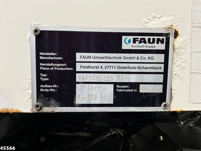 DAF  FAN 75 CF 360 Euro 5 Faun 24m³ Manual Gearbox (18)