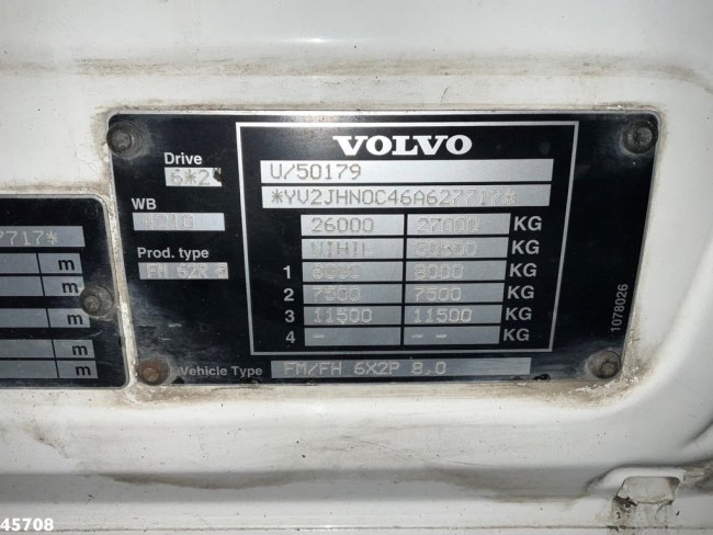 Volvo  FM 300 VDK 20m³ Just 175.171 km! (16)