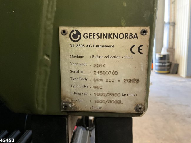 Scania  P 250 Euro 6 Geesink 20m³ (24)