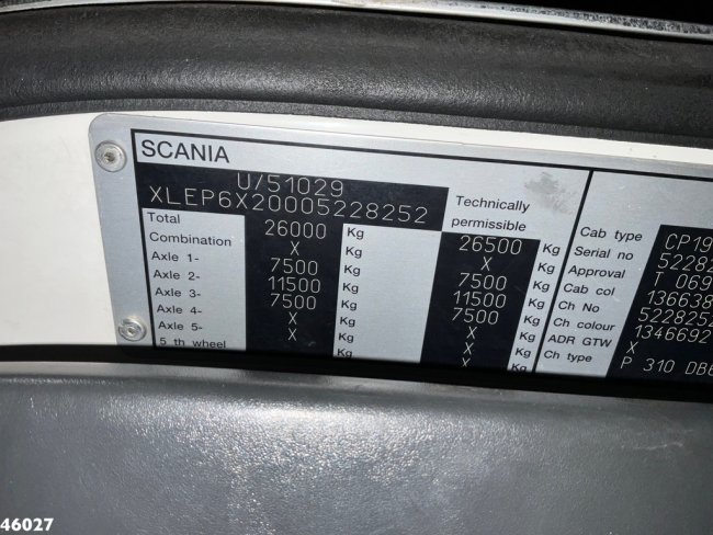 Scania  G 320 VDK 22m³ (22)