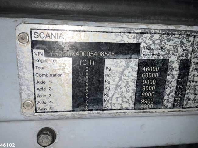 Scania  G 490 10x4 Euro 6 Retarder Hiab 26 Ton haakarmsysteem (19)