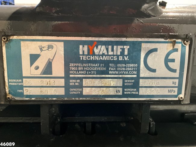 Volvo  FMX 460 Euro 6 Hyvalift 26 Ton haakarmsysteem (22)