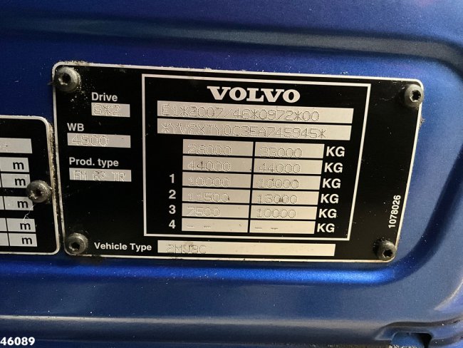 Volvo  FMX 460 Euro 6 Hyvalift 26 Ton haakarmsysteem (23)