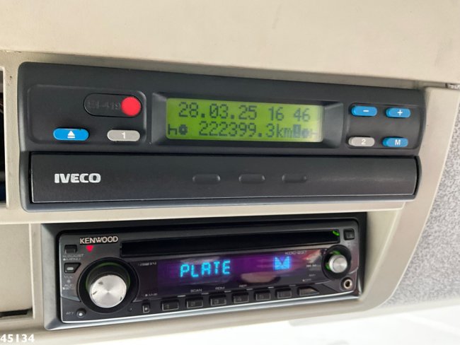 Iveco  Stralis AD410T44 8x4 Palfinger 44 Tonmeter laadkraan + Fly-Jib Just 222.398 km! (19)