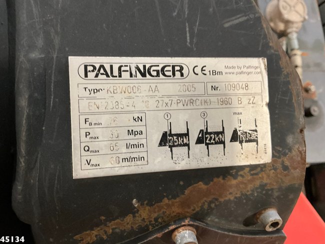 Iveco  Stralis AD410T44 8x4 Palfinger 44 Tonmeter laadkraan + Fly-Jib Just 222.398 km! (24)