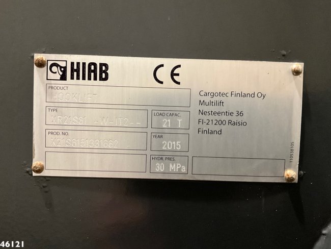 Mercedes-Benz  Actros 2645 Euro 6 Multilift 21 Ton haakarmsysteem (20)