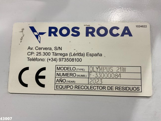 Mercedes-Benz  Econic 2630 Euro 6 Terberg RosRoca 21m³ Welvaarts weegsysteem (20)