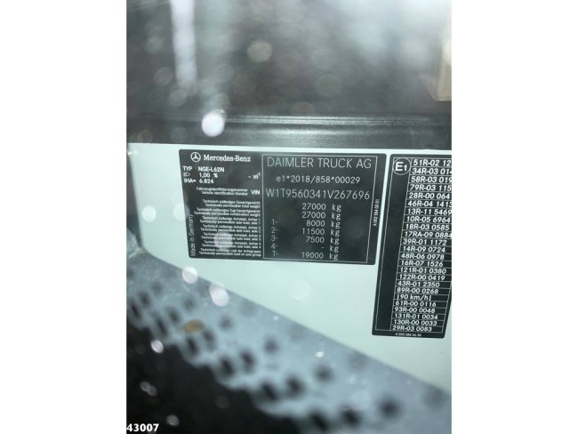 Mercedes-Benz  Econic 2630 Euro 6 Terberg RosRoca 21m³ Welvaarts weegsysteem (21)