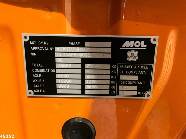 DAF  FAN XD 340 Hiab 23 Tonmeter laadkraan (25)