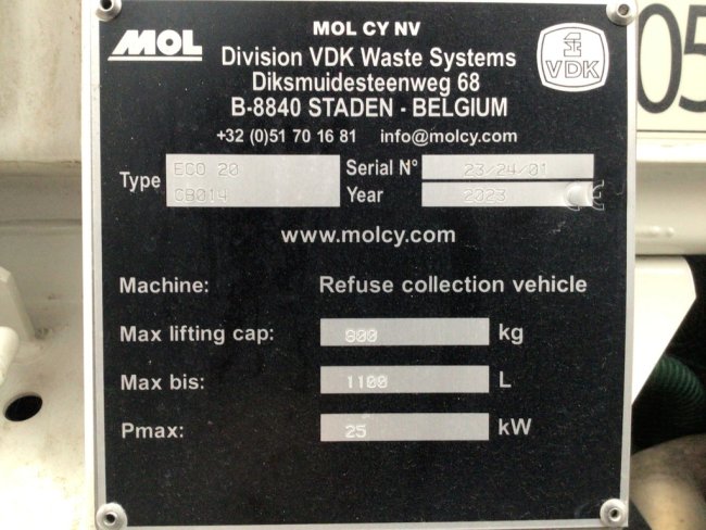 Volvo  FL 250 VDK 9m³ (16)