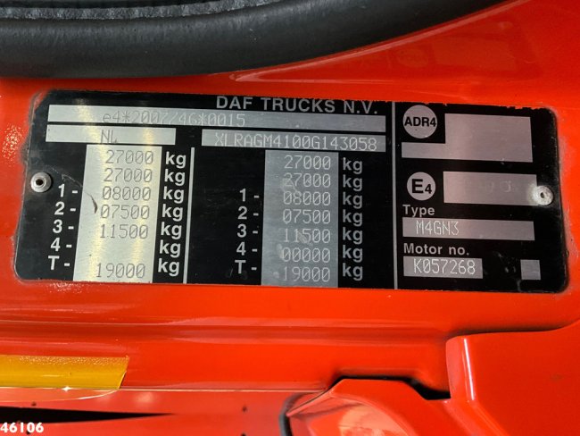 DAF  FAG CF 330 Euro 6 Geesink 20m³ (20)