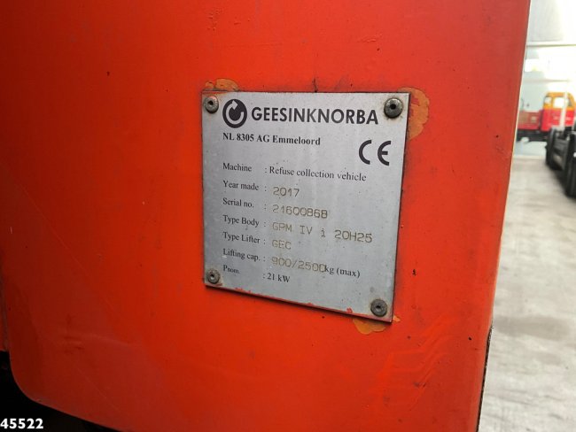 DAF  FAG CF 330 Euro 6 Geesink 20m³ (22)