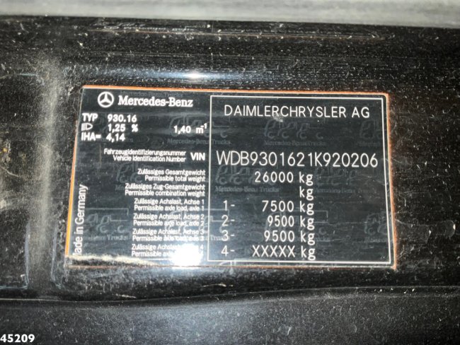 Mercedes-Benz  Actros 3336 6x4 RSP Saugbagger 7m³ (24)