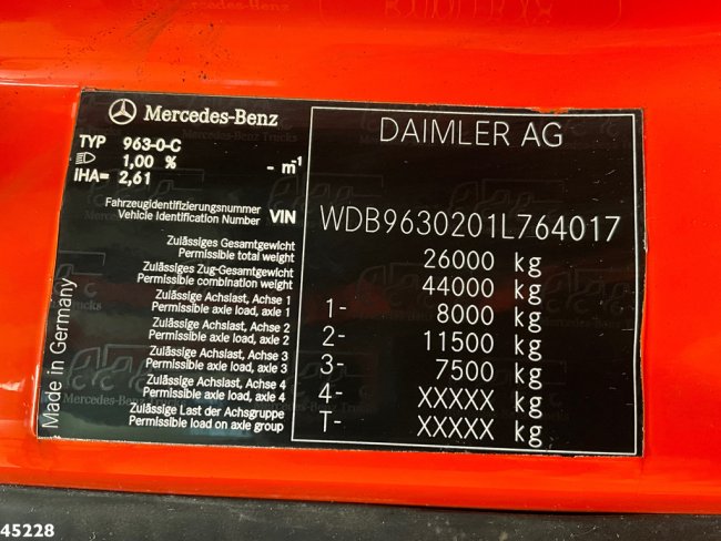 Mercedes-Benz  Antos 2542 6x2 Euro 6 Hyva 18 portaalarmsysteem (17)