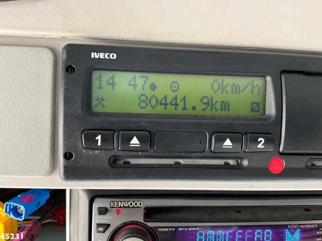 Iveco  Trakker AD410T41 Fassi 80 Tonmeter laadkraan + Fly-Jib Just 80.441 Km! (22)