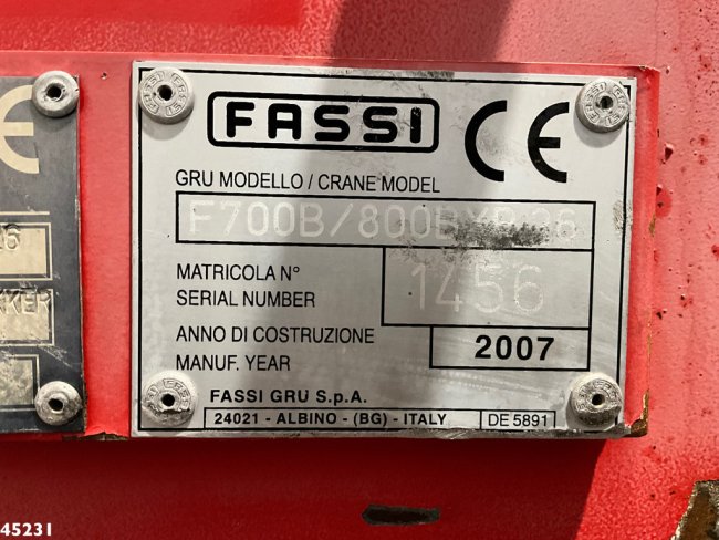 Iveco  Trakker AD410T41 Fassi 80 Tonmeter laadkraan + Fly-Jib Just 80.441 Km! (25)