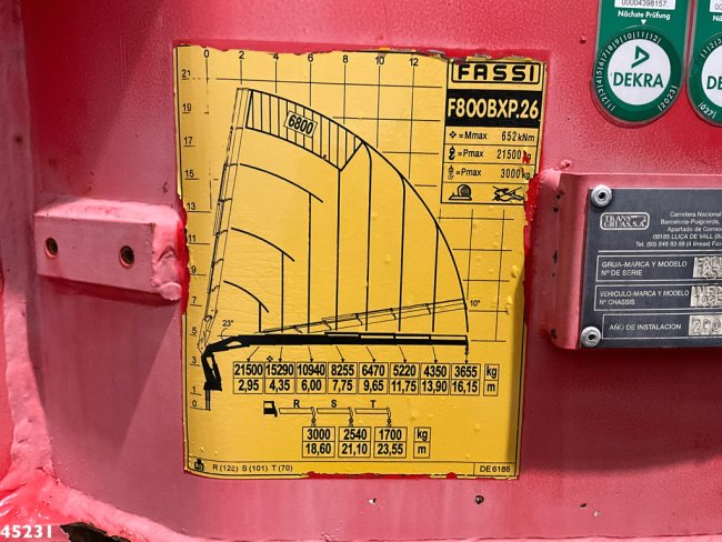 Iveco  Trakker AD410T41 Fassi 80 Tonmeter laadkraan + Fly-Jib Just 80.441 Km! (26)