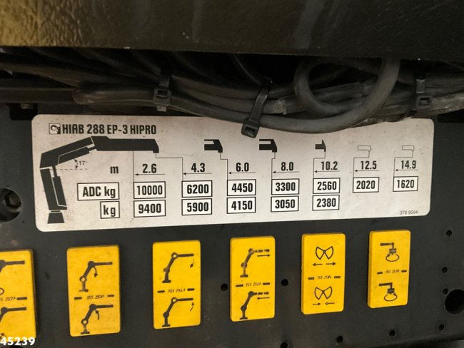 Ginaf  X 3232 S Euro 5 Manual Hiab 28 Tonmeter laadkraan (28)